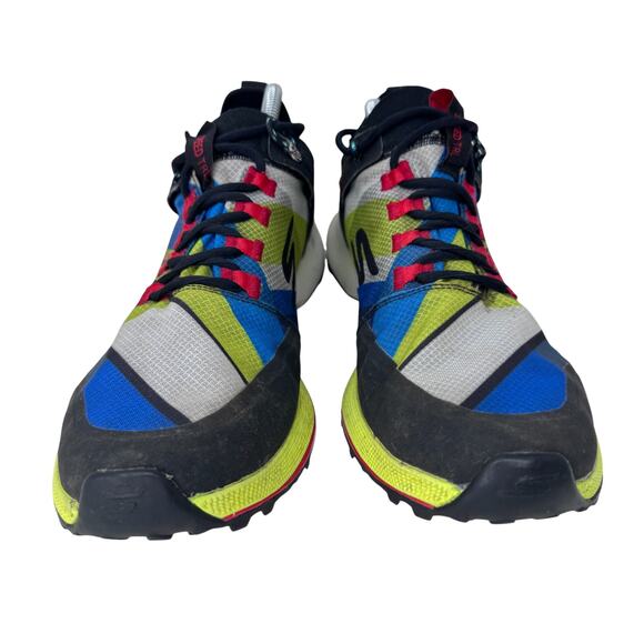 Skechers Go Run Speed Trail Running Shoes Men's 9.5 Multi Upper Mesh Hyper Burst - Picture 6 of 10